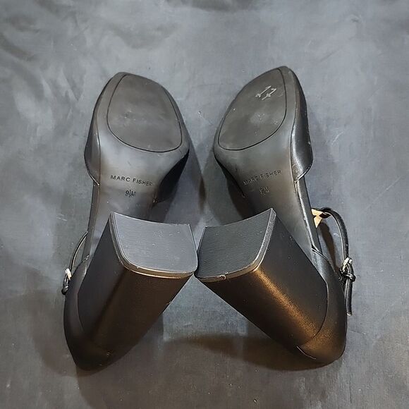 BRAND NEW MARC FISHER MFCYRENE-R T-STRAP BLOCK-HEEL PUMP G1 - Picture 13 of 15